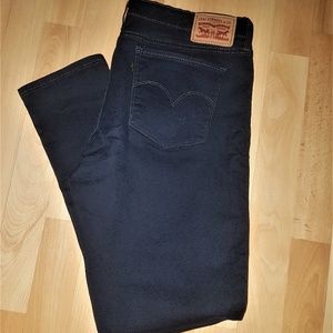 Levi's 711 Skinny Patterned Jeans